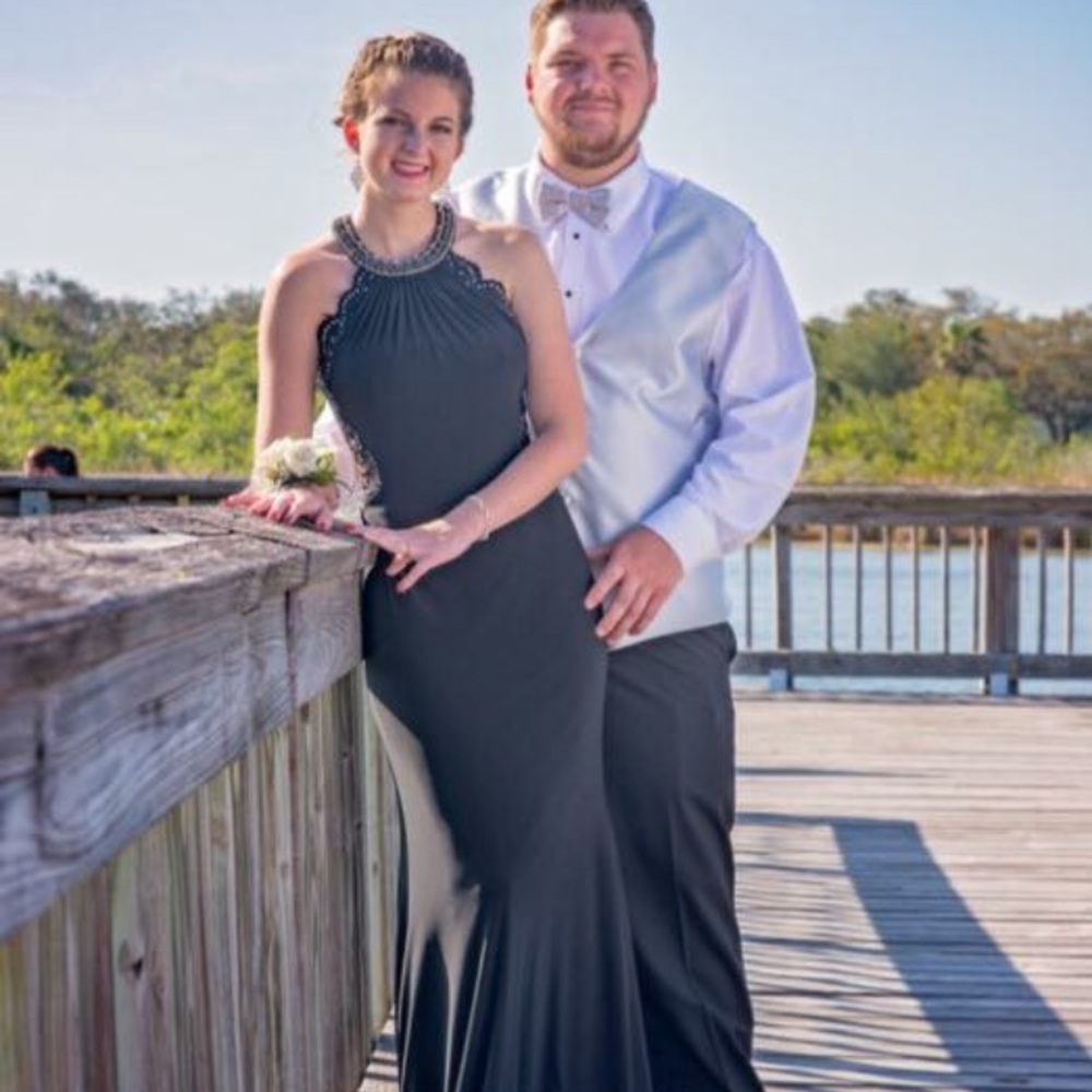 Black prom dress